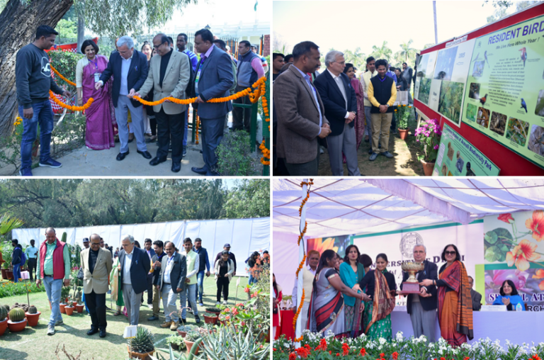 Delhi University Celebrated 61st Annual Flower Show Delhi University Celebrated 61st Annual Flower Show