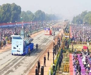 Parade led by Lt. General Vijay Kumar Mishra