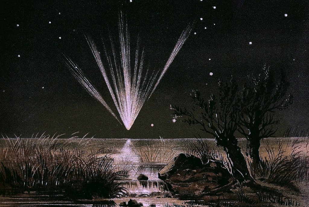 The Great Comet of 1861 is discovered by John Tebbutt of Windsor, New South Wales, Australia.