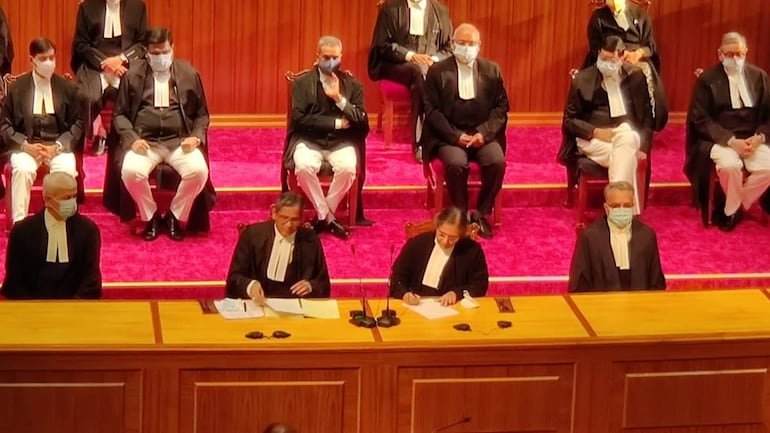 Supreme Court judges swearing-in